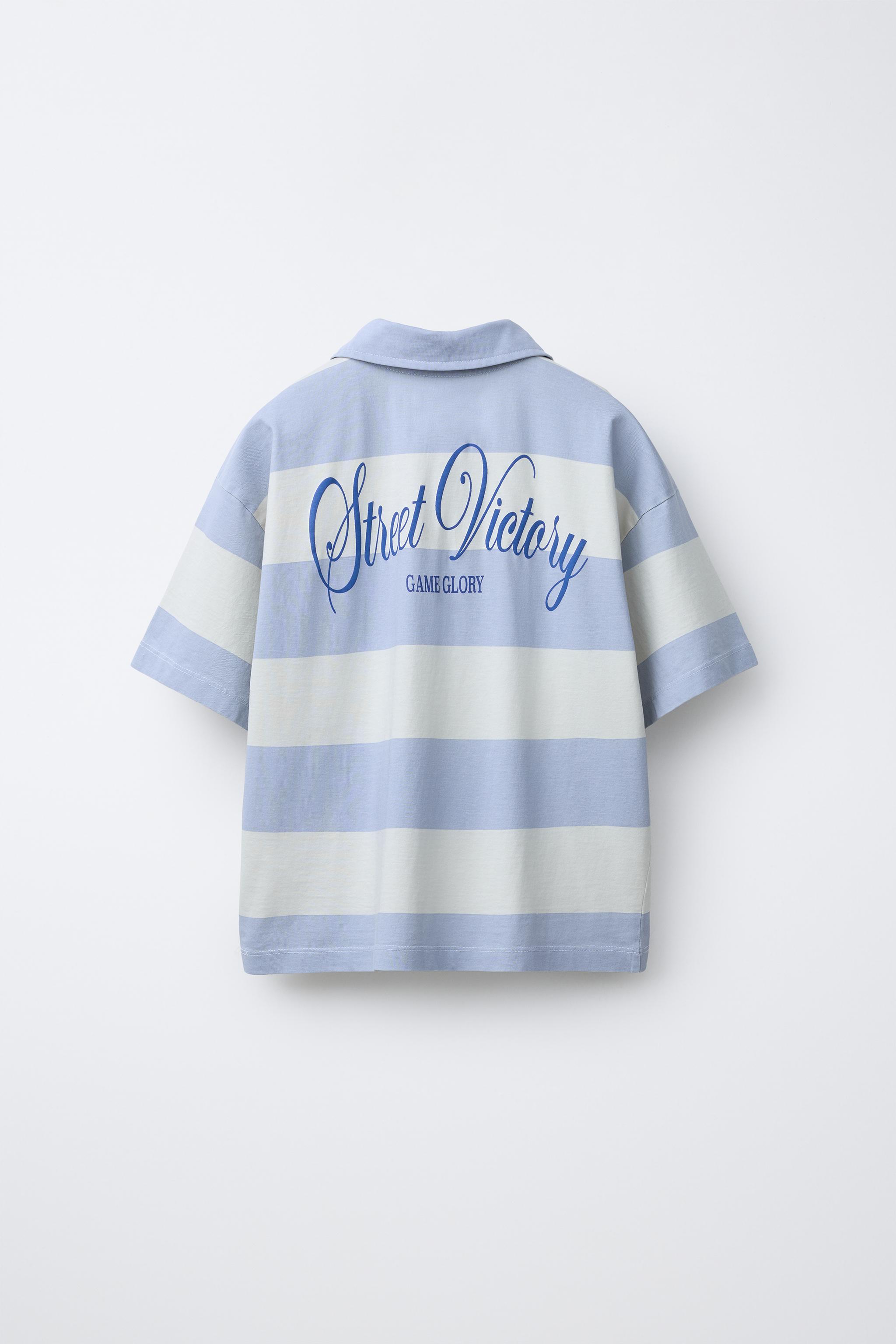 STRIPED POLO SHIRT